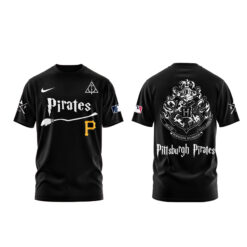 Alternative view of Pittsburgh Pirates x Harry Potter Black Combo Tshirt | Jogger | Cap