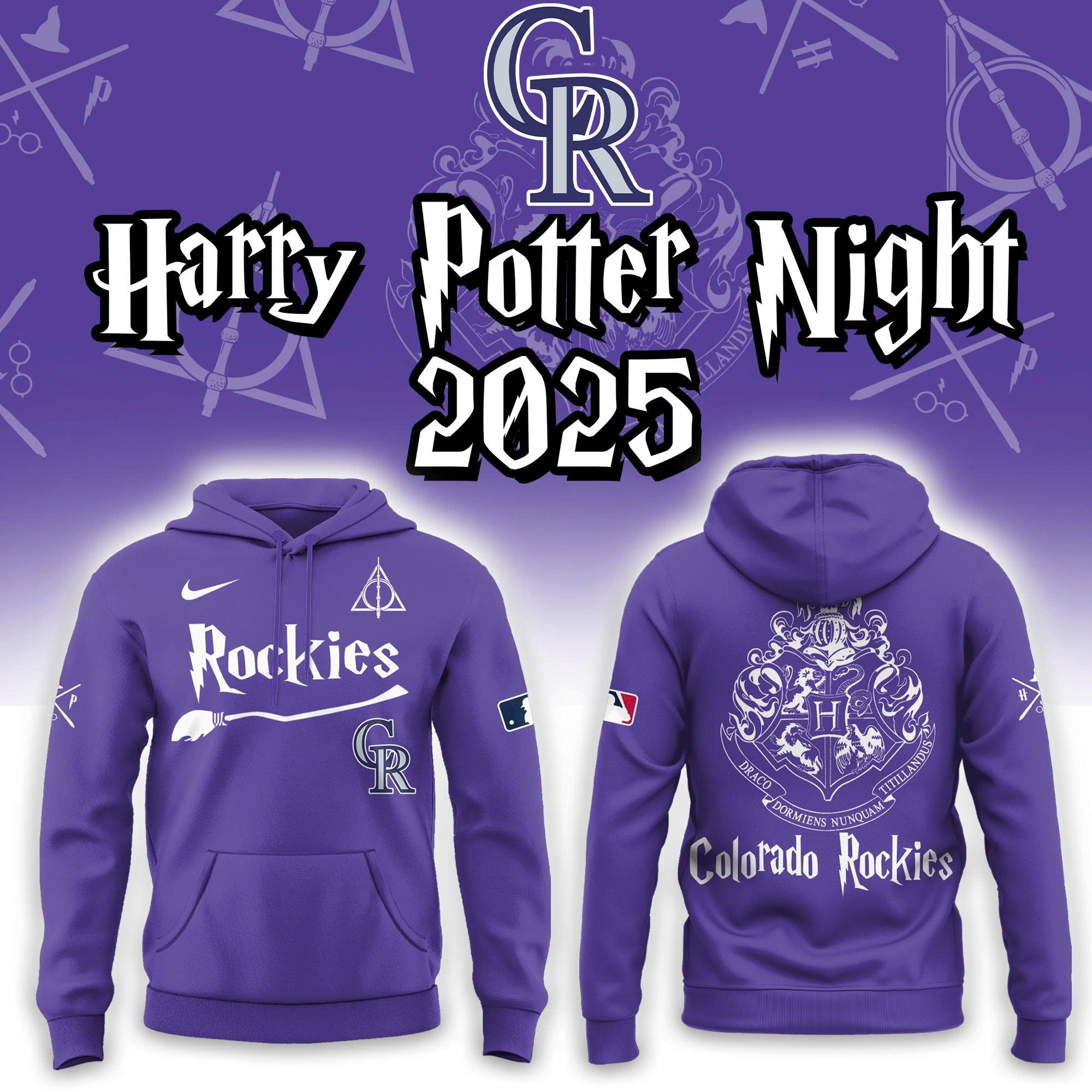 Colorado Rockies x Harry Potter Hoodie | Jogger | Cap