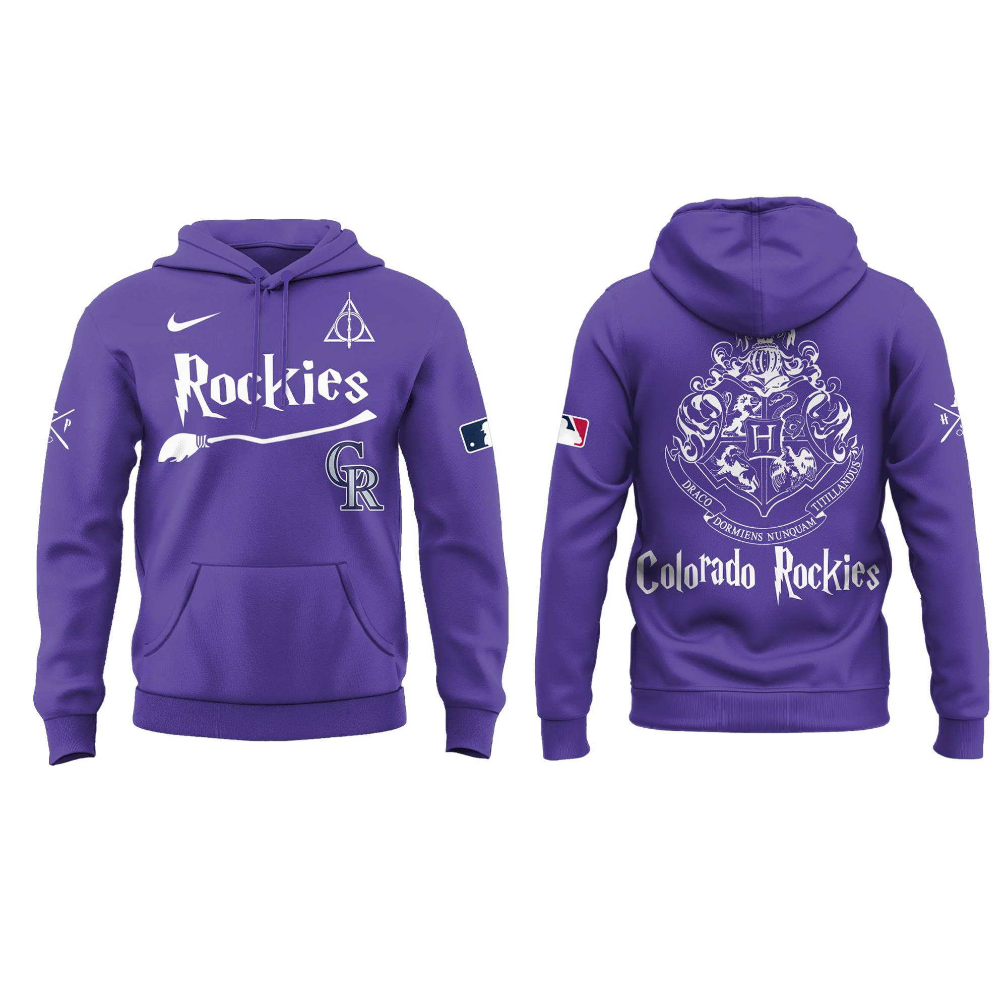 Colorado Rockies x Harry Potter Hoodie | Jogger | Cap - Image 2