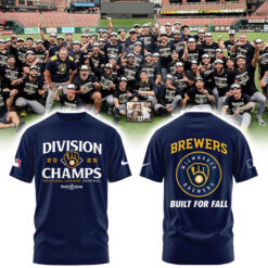 Milwaukee Brewers 2025 NL Central Division Champions Tshirt | Joggers | Cap