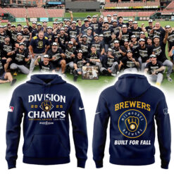 Milwaukee Brewers 2025 NL Central Division Champions Hoodie | Joggers | Cap