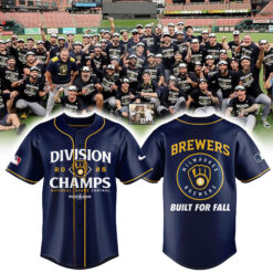 Milwaukee Brewers NL Central Division Champions Baseball Jersey | Joggers | Cap