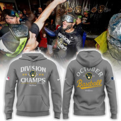 Milwaukee Brewers NL Central Division Champions Locker Room Hoodie | Joggers | Cap V2