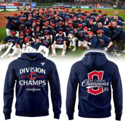 Cleveland Guardians Fanatics AL Central Division Champions Locker Room Combo Hoodie | Jogger | Cap V2