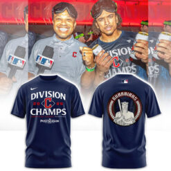 Cleveland Guardians Fanatics AL Central Division Champions Locker Room Combo Shirt | Jogger | Cap V3