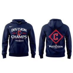 Alternative view of Cleveland Guardians Fanatics AL Central Division Champions Locker Room Combo Hoodie | Jogger | Cap