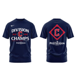 Alternative view of Cleveland Guardians Fanatics AL Central Division Champions Locker Room Combo Shirt | Jogger | Cap)