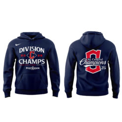 Alternative view of Cleveland Guardians Fanatics AL Central Division Champions Locker Room Combo Hoodie | Jogger | Cap V2