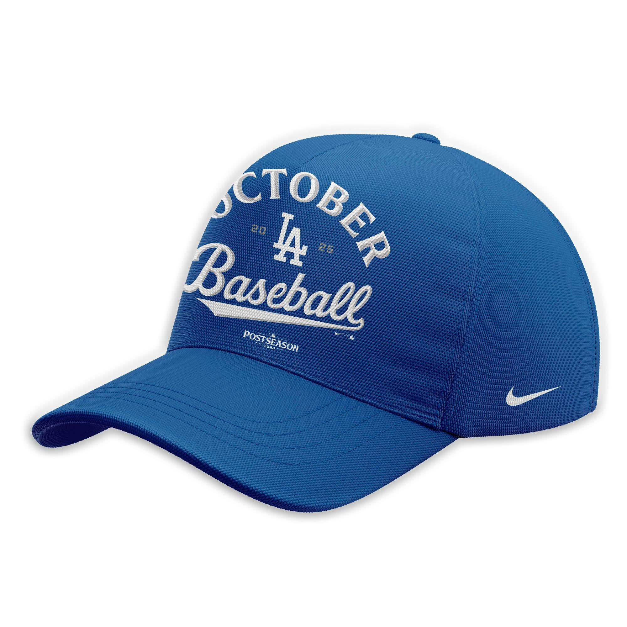 Los Angeles Dodgers Royal Postseason Locker Room Pullover Tshirt | Jogger | Cap V2 - Image 4