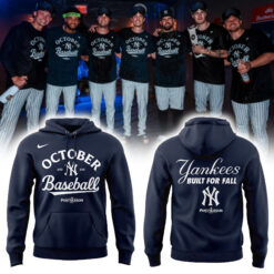 New York Yankees Navy Postseason Locker Room Hoodie | Jogger | Cap