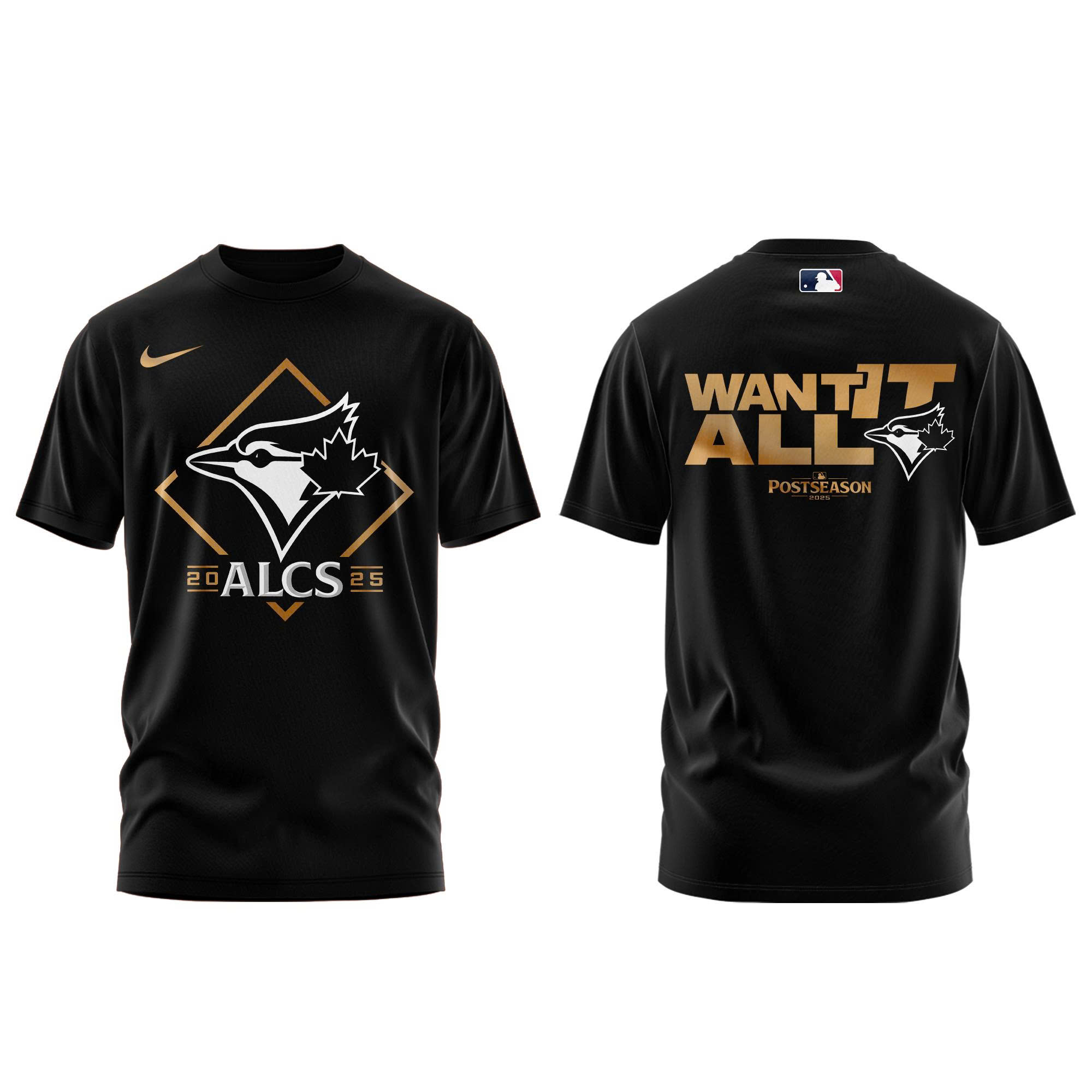 Toronto Blue Jays American League Division Series Champions Locker Room Tshirt | Joggers | Cap - Image 2