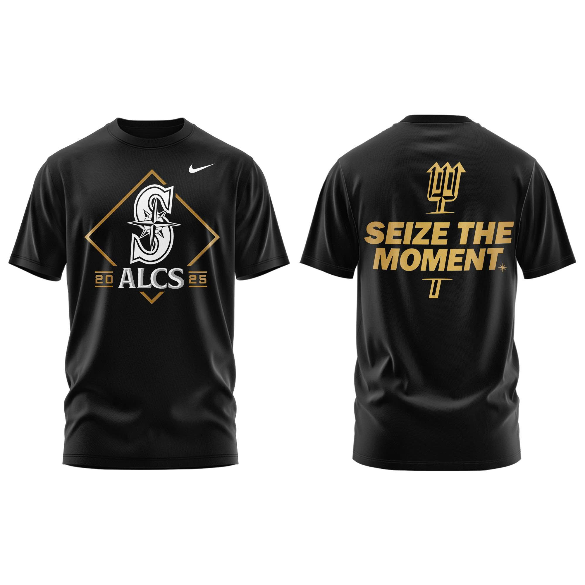 Seattle Mariners American League Division Series Champions Locker Room Tshirt | Jogger - Image 2