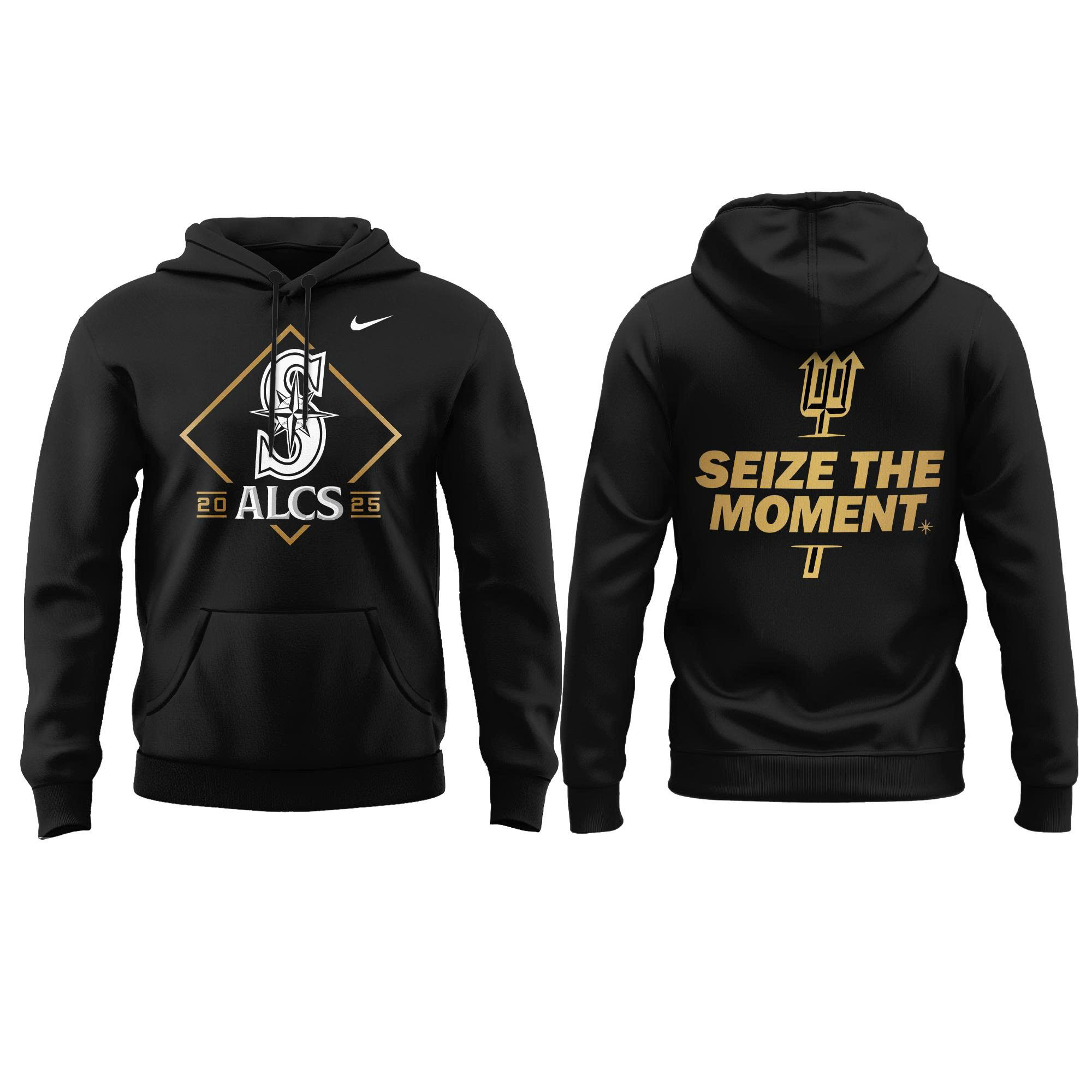 Seattle Mariners American League Division Series Champions Locker Room Hoodie| Jogger - Image 2