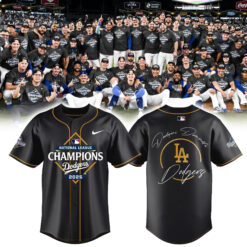 Los Angeles Dodgers National League Champions Locker Room Combo Jersey| Jogger | Cap
