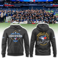 Toronto Blue Jays American League Champions Locker Room Hoodie| Joggers | Cap