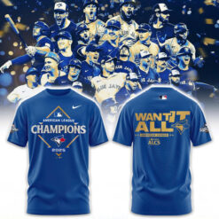 Toronto Blue Jays American League Champions Locker Room Tshirt | Joggers | Cap V2