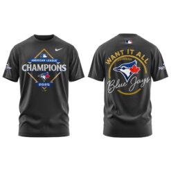Alternative view of Toronto Blue Jays American League Champions Locker Room Tshirt | Joggers | Cap