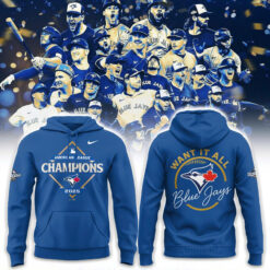Toronto Blue Jays American League Champions Locker Room Hoodie| Joggers | Cap