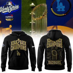 Los Angeles Dodgers World Series Champions Black Hoodie | Jogger | Cap