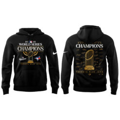 Alternative view of Toronto Blue Jays 2025 World Series Champions Hoodie | Jogger | Cap