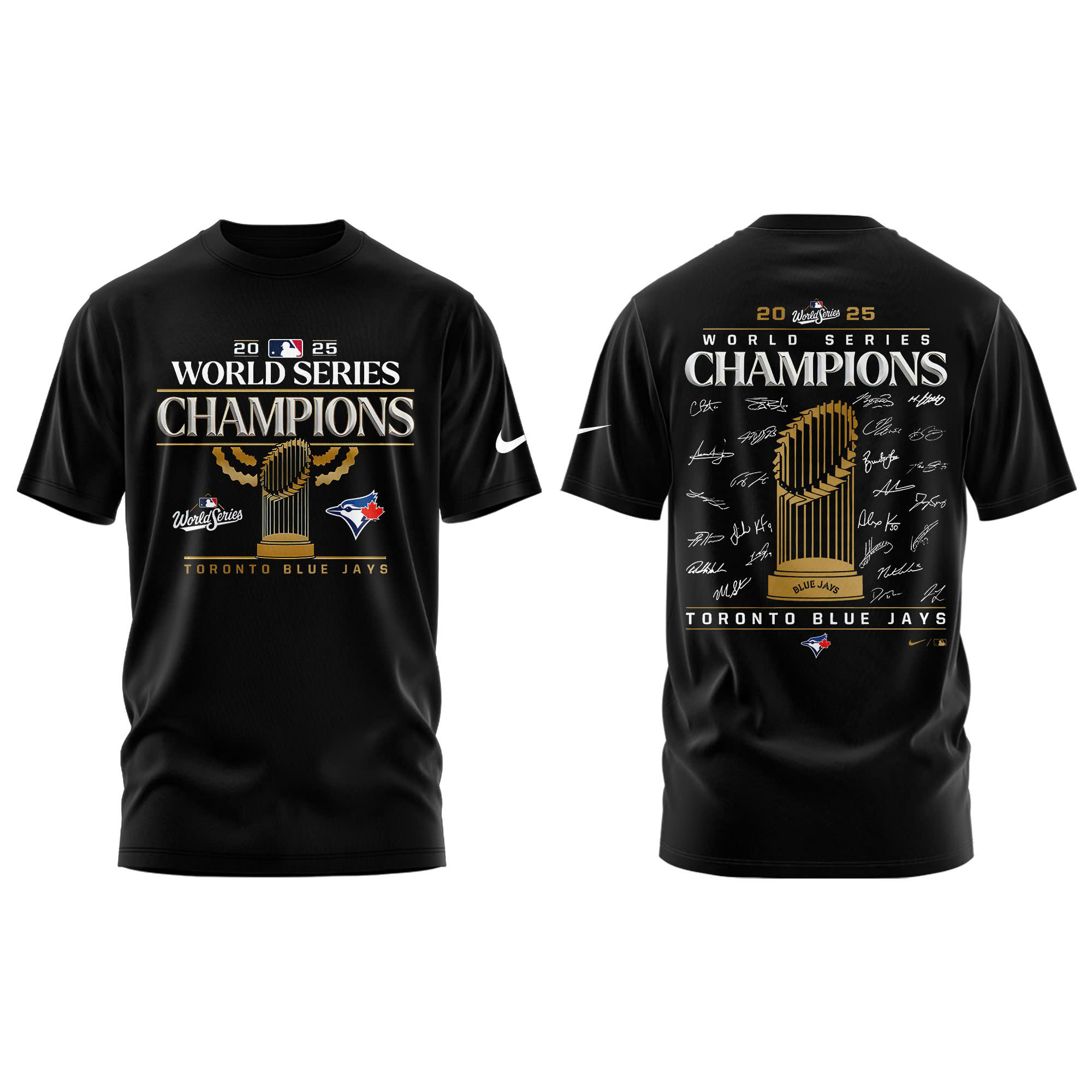 Toronto Blue Jays 2025 World Series Champions Tshirt | Jogger | Cap - Image 2