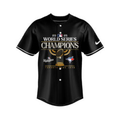Alternative view of Toronto Blue Jays 2025 World Series Champions Jersey| Jogger | Cap