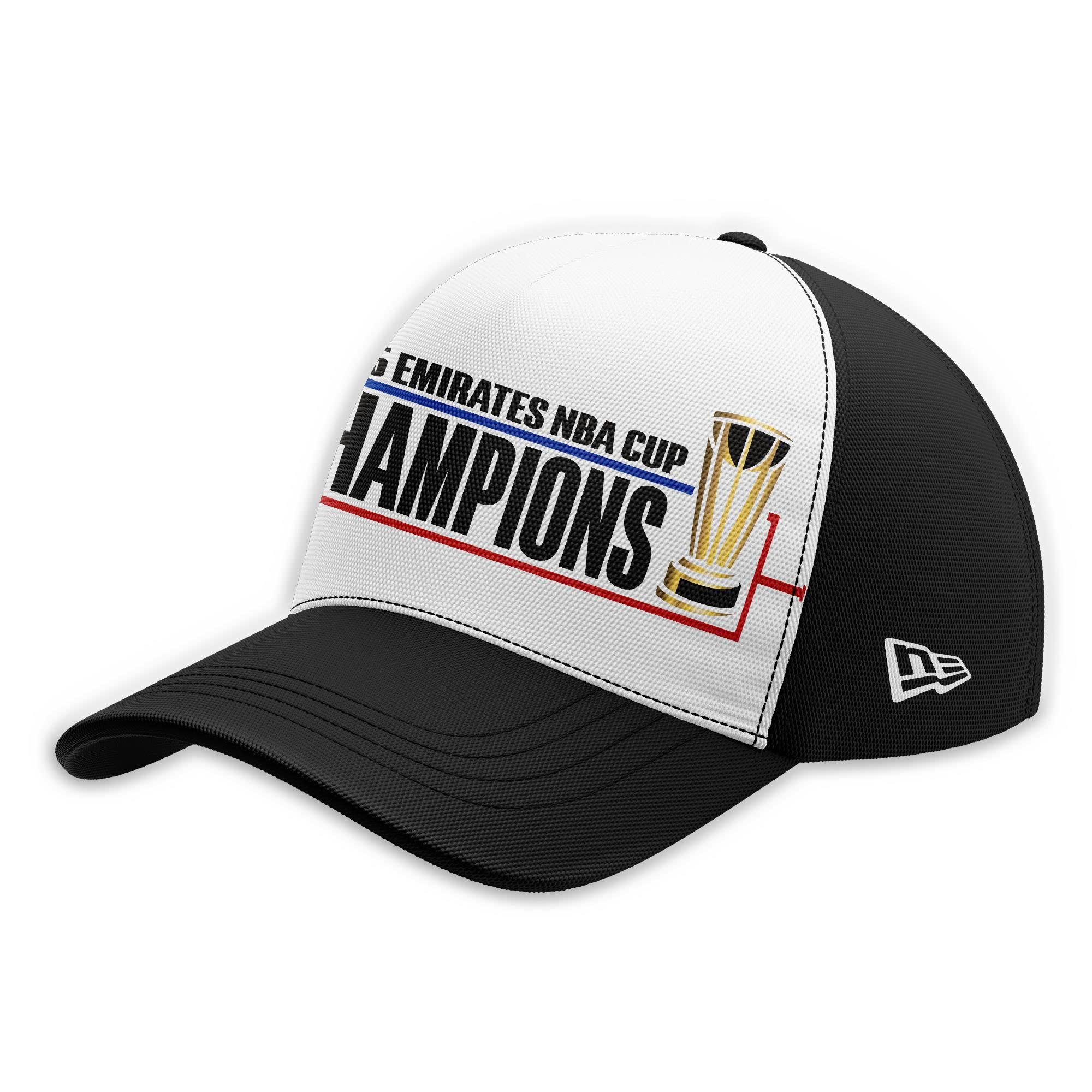 New York Knicks 2025 NBA Cup Champions Locker Room Tshirt - Image 4