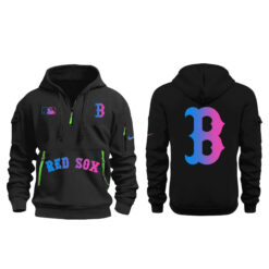 Alternative view of '26 Boston Red Sox Cyberpunk Warm Up Zip Hoodie | Cap | Jogger