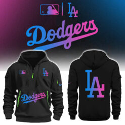 '26 Los Angeles Dodgers Cyberpunk Warm Up Zip Hoodie | Cap | Jogger