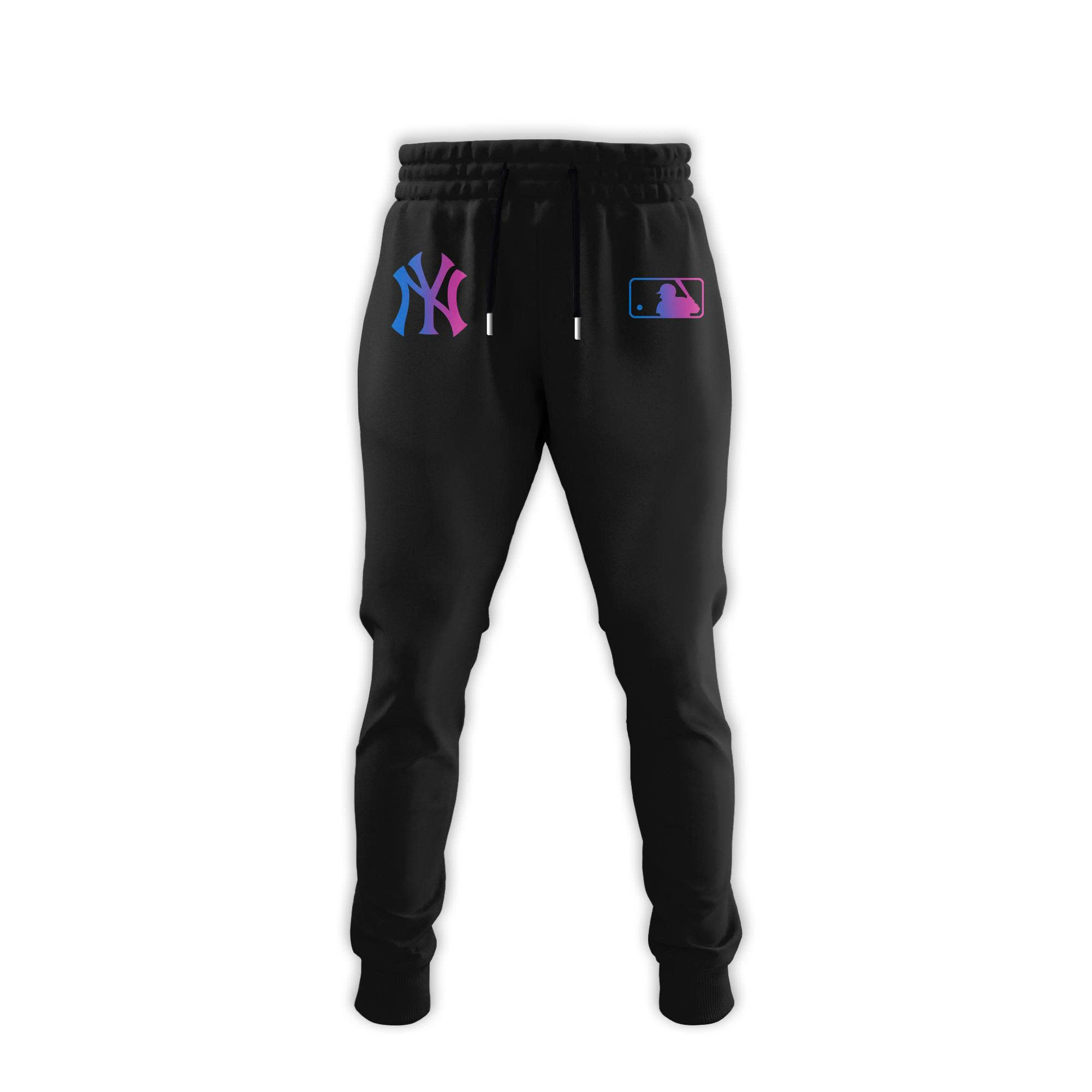 '26 New York Yankees Cyberpunk Warm Up Zip Hoodie | Cap | Jogger - Image 3