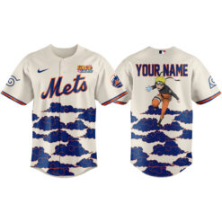 Alternative view of New York Mets NARUTO NIGHT Limited Edition Jersey| Jogger | Cap