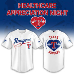 Texas Rangers Healthcare Appreciation Night Limited Edition Jersey | Jogger | Cap
