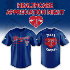 Texas Rangers Healthcare Appreciation Night Limited Edition Jersey | Jogger | Cap