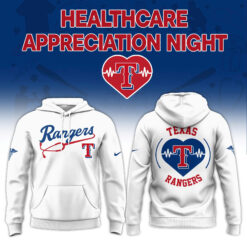 Texas Rangers Healthcare Appreciation Night Limited Edition Hoodie| Jogger | Cap