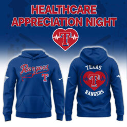 Texas Rangers Healthcare Appreciation Night Limited Edition Hoodie| Jogger | Cap