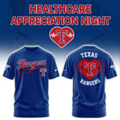 Texas Rangers Healthcare Appreciation Night Limited Edition Tshirt | Jogger | Cap