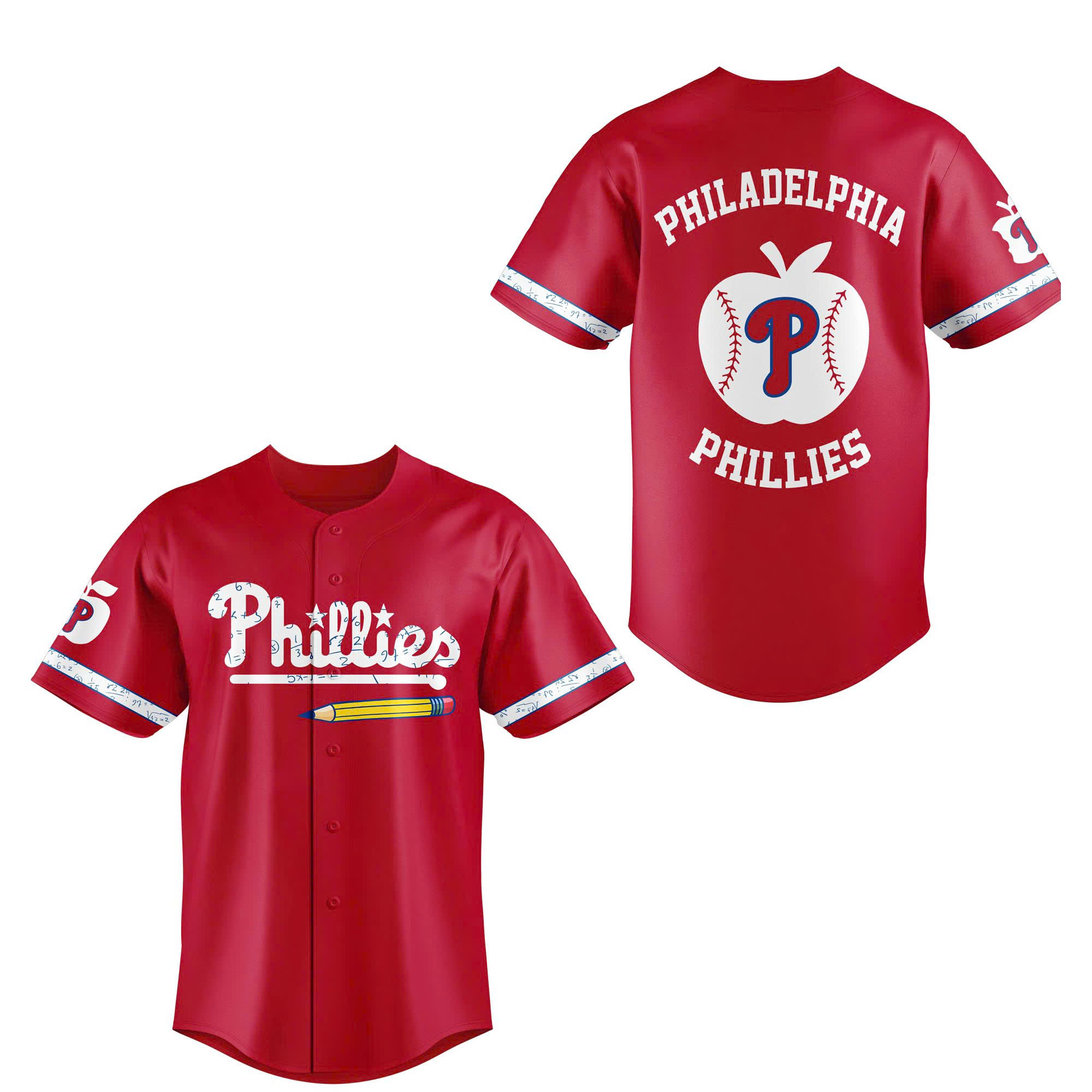 '26 Philadelphia Phillies Teacher Appreciation Night Limited Edition Jersey| Jogger | Cap v2 - Image 2