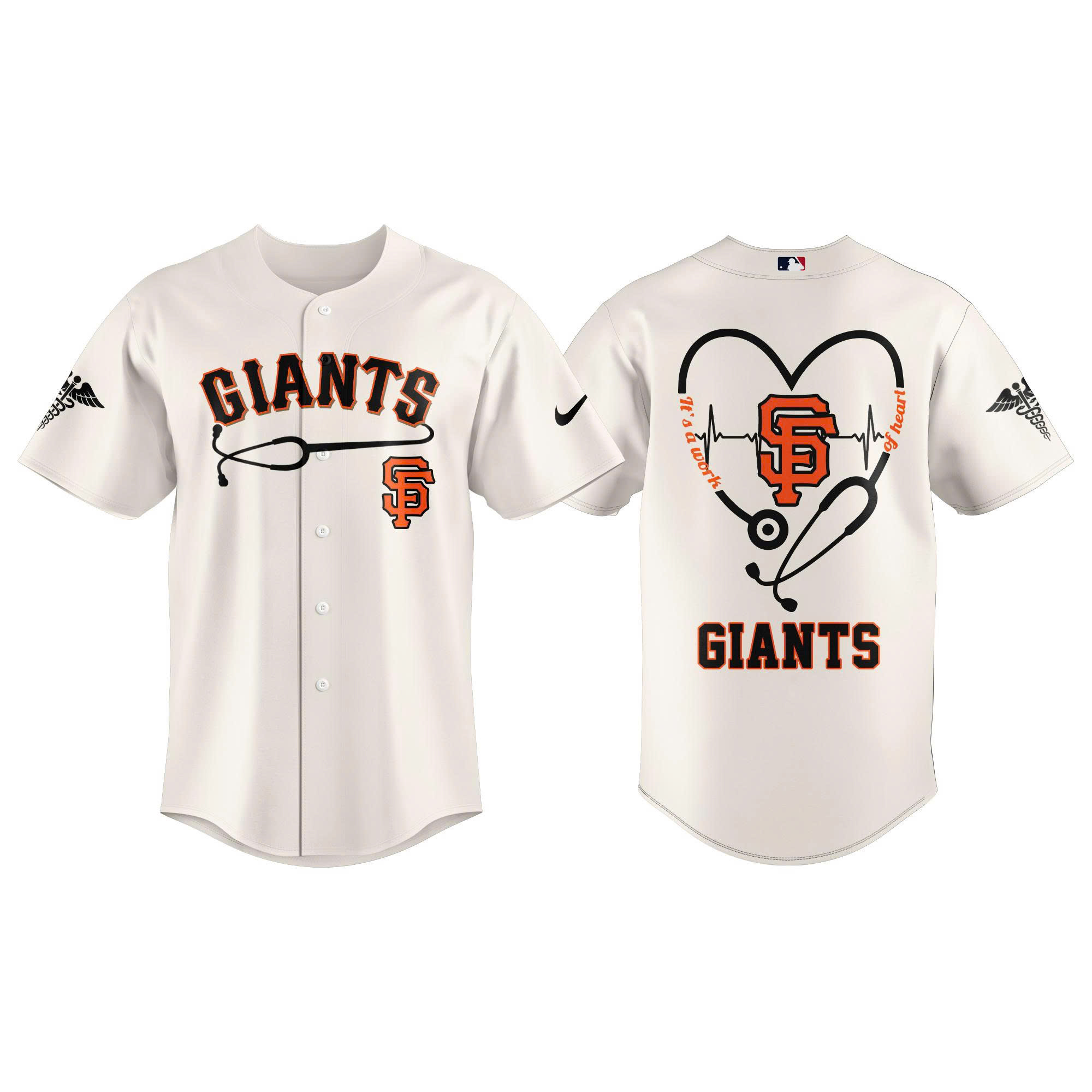 San Francisco Giants Healthcare Appreciation Night Limited Edition Jersey | Jogger | Cap V2 - Image 2