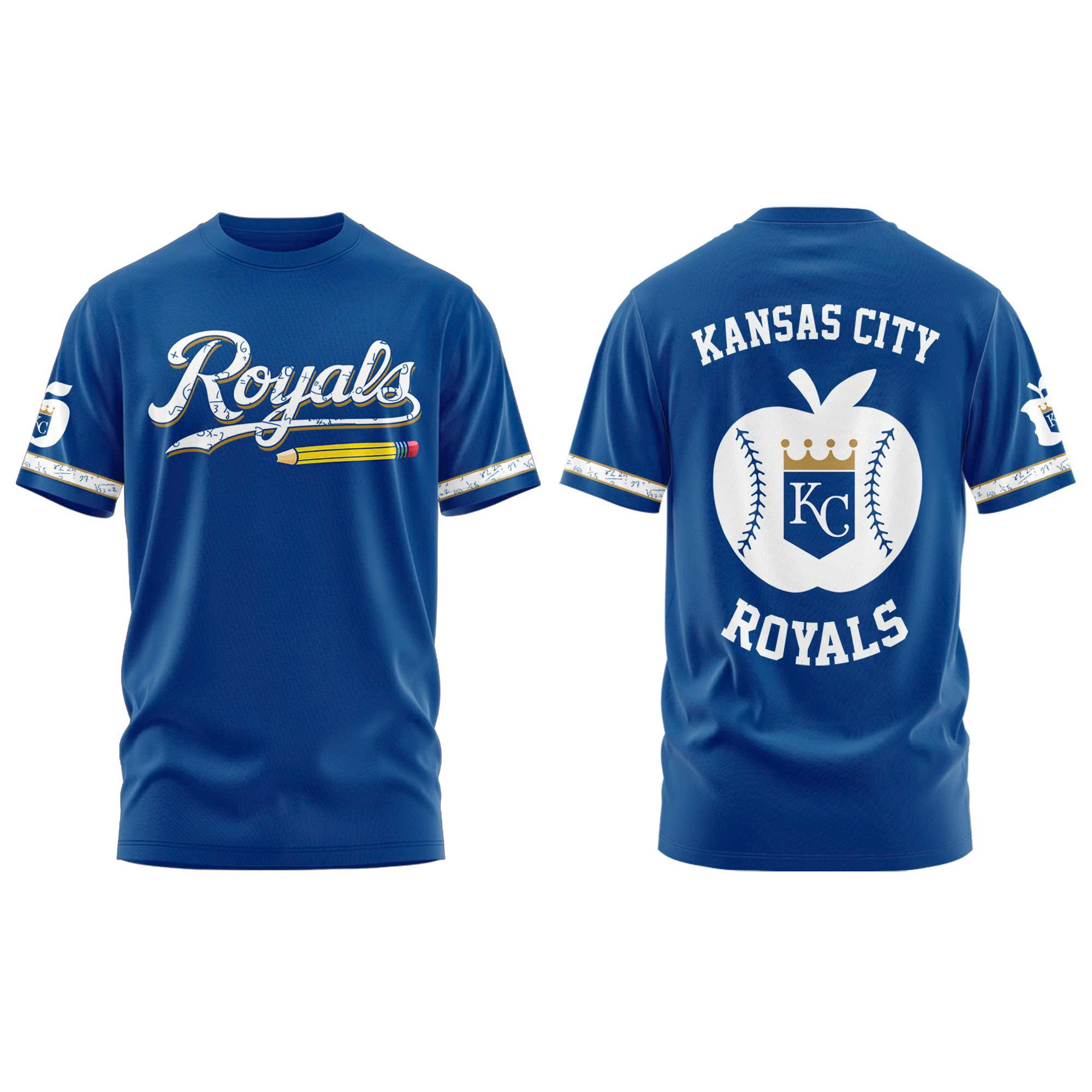 '26 Kansas City Royals Teacher Appreciation Night Limited Edition Tshirt | Jogger | Cap V2 - Image 2
