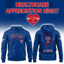 Texas Rangers Healthcare Appreciation Night Limited Edition Hoodie| Jogger | Cap V2