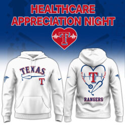Texas Rangers Healthcare Appreciation Night Limited Edition Hoodie| Jogger | Cap V2