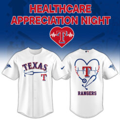 Texas Rangers Healthcare Appreciation Night Limited Edition Jersey | Jogger | Cap V2