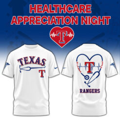 Texas Rangers Healthcare Appreciation Night Limited Edition Tshirt | Jogger | Cap V2
