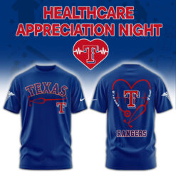 Texas Rangers Healthcare Appreciation Night Limited Edition Tshirt | Jogger | Cap V2
