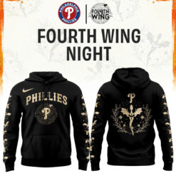 Philadelphia Phillies Fourth Wings Night Limited Edition Hoodie| Cap | Jogger
