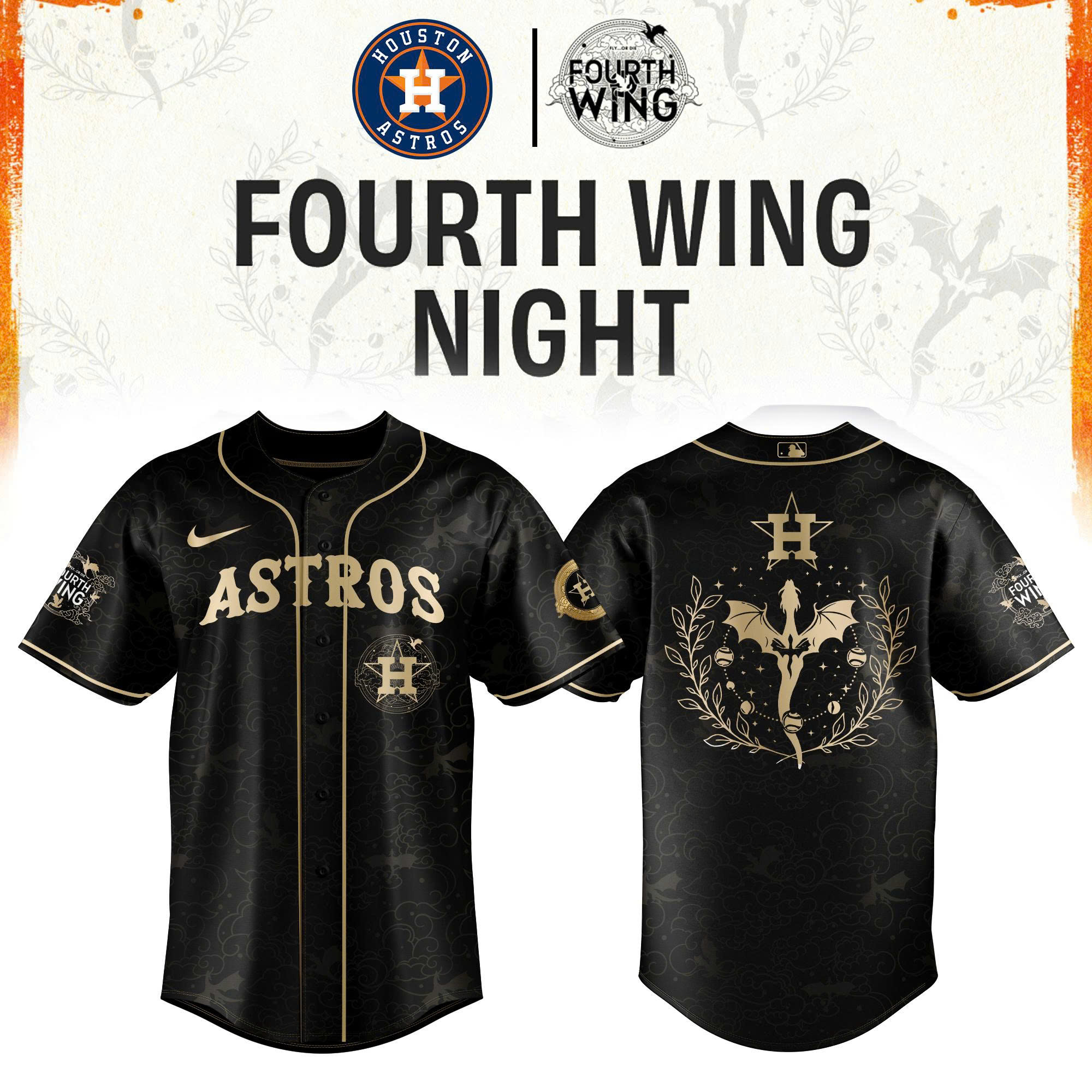 Houston Astros Wings Night Limited Edition Jersey| Cap | Jogger