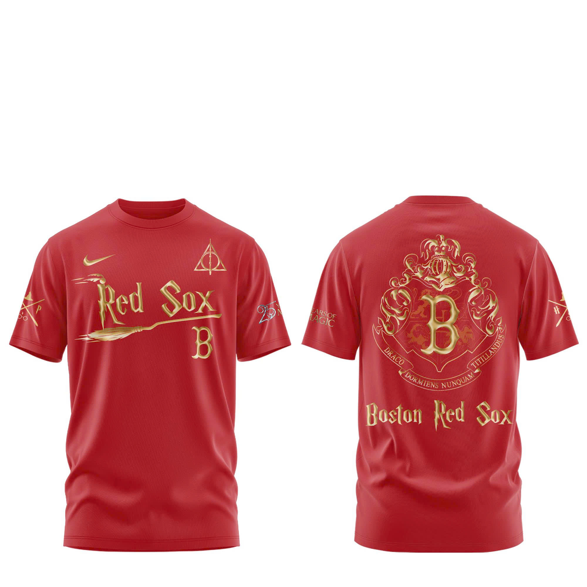 Boston Red Sox Harry Potter 2026 Limited Edition Tshirt | Jogger | Cap - Image 2