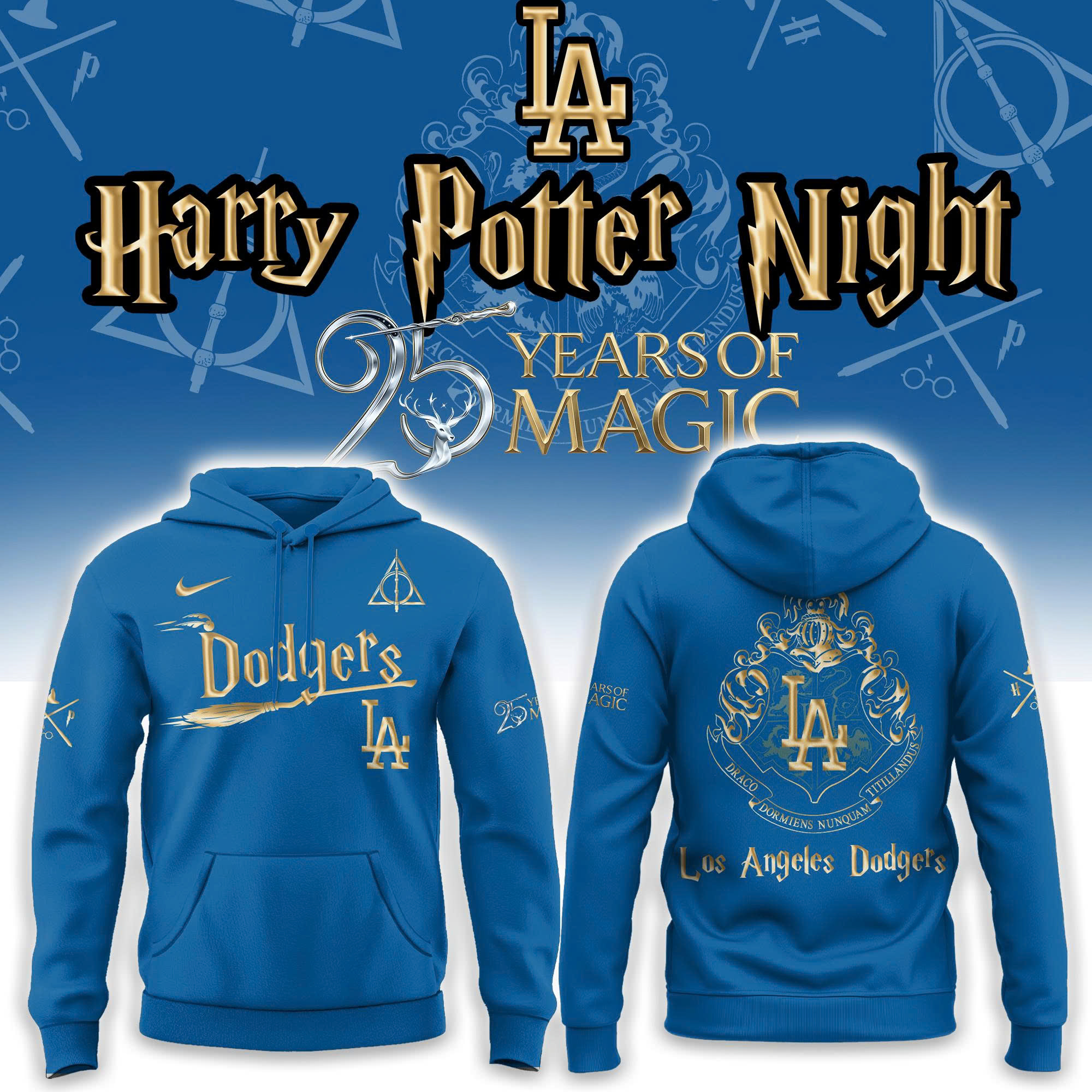 Los Angeles Dodgers Harry Potter 2026 Limited Edition Hoodie| Jogger | Cap