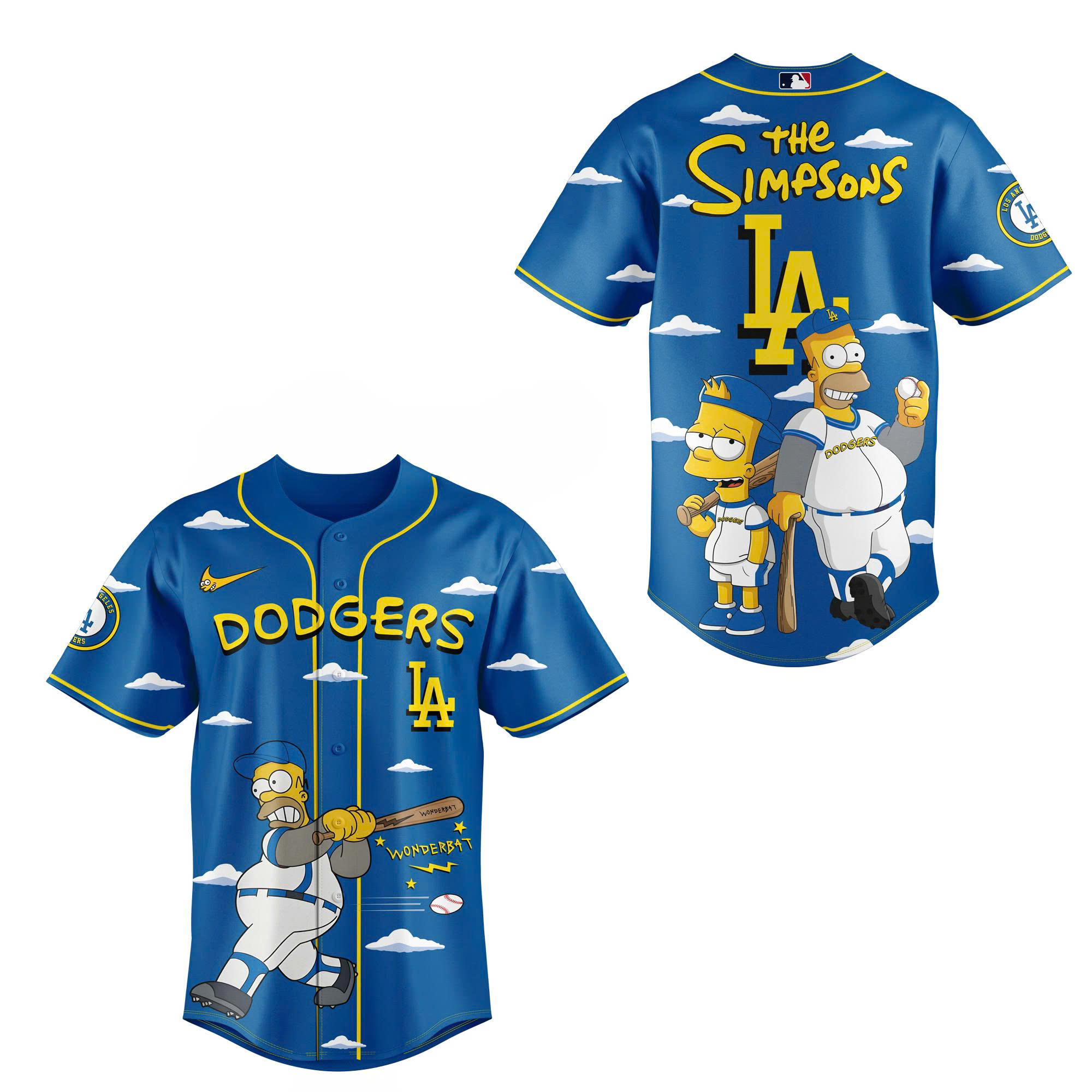 Los Angeles Dodgers The Simpson 2026 Limited Edition Jersey| Jogger | Cap - Image 2