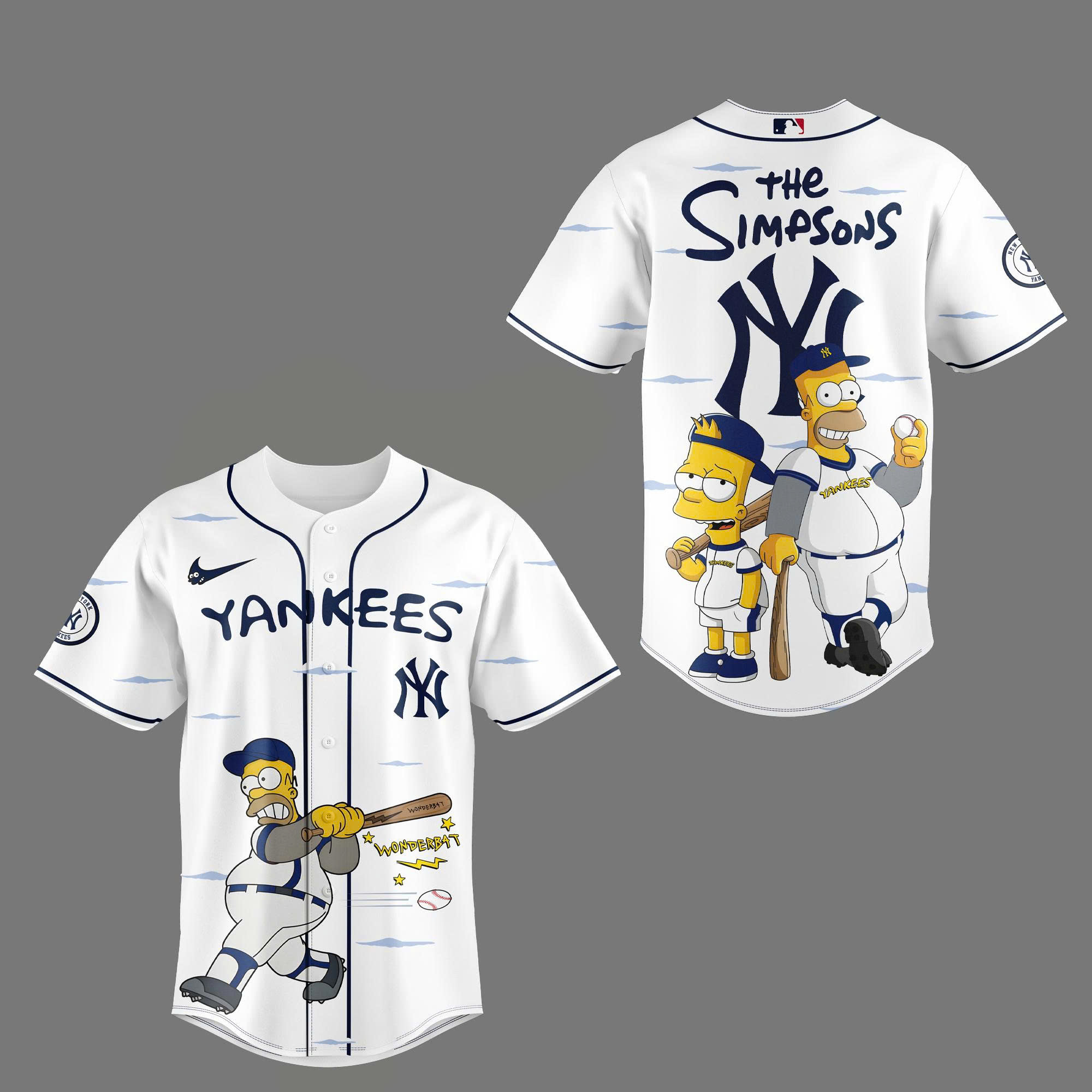 New York Yankees The Simpson 2026 Limited Edition Jersey| Jogger | Cap - Image 2